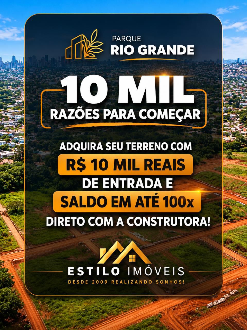 Terrenos localizado no Loteamento Parque Rio Grande